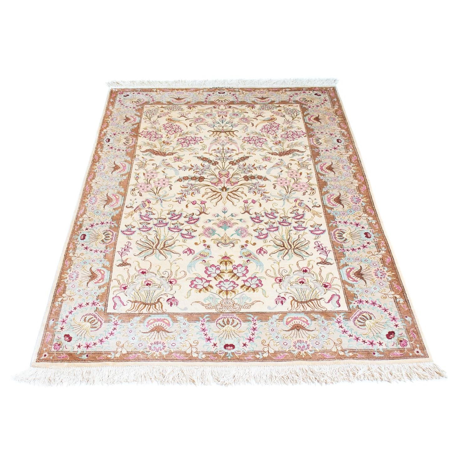 Tappeto Persero - Ghom - 155 x 95 cm - beige