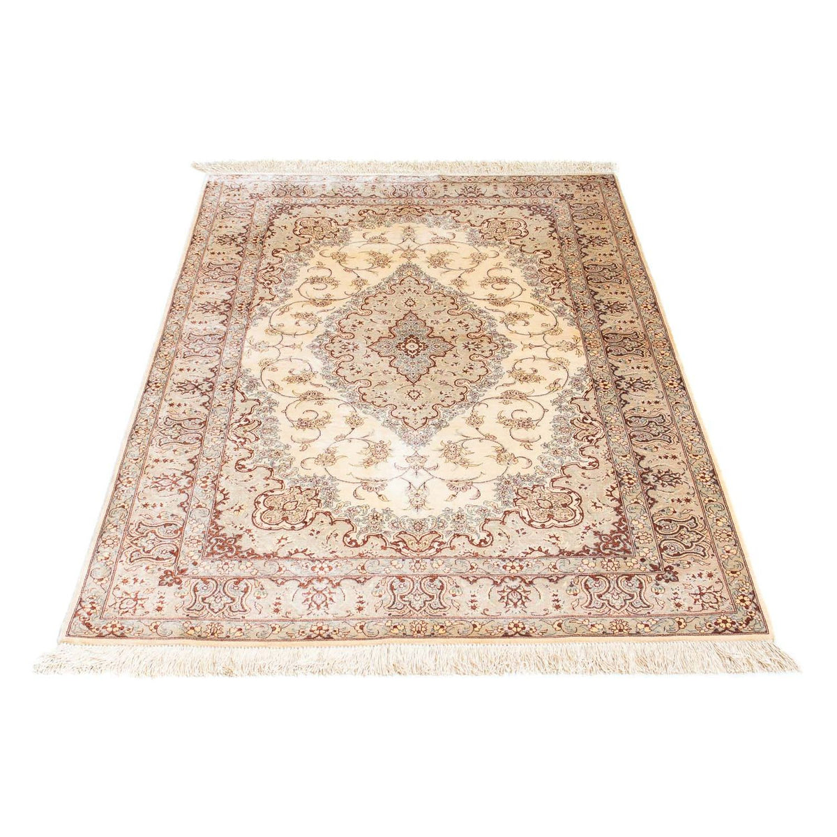 Tappeto Persero - Ghom - 155 x 97 cm - beige