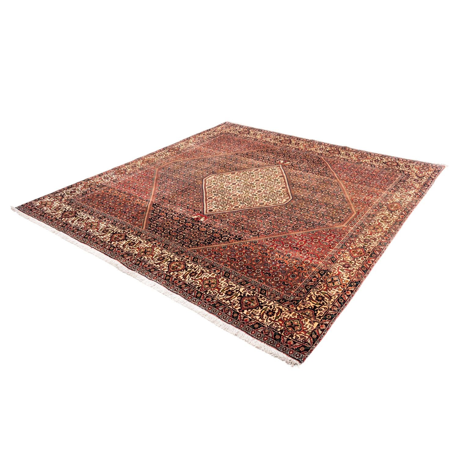 Tappeto Persero - Bidjar quadrato  - 208 x 198 cm - rosso