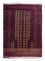Tappeto Belutsch - 125 x 92 cm - rosso scuro