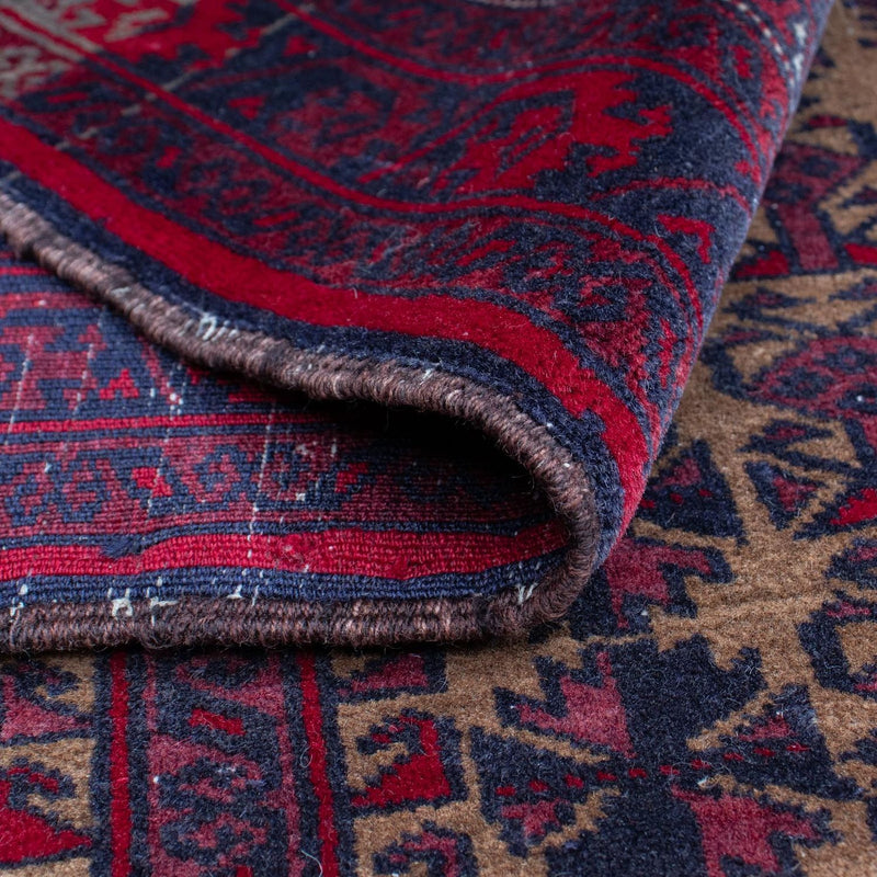 Tappeto Belutsch - 125 x 92 cm - rosso scuro