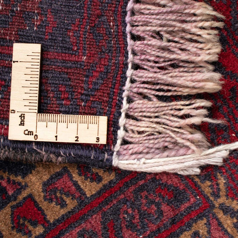 Tappeto Belutsch - 125 x 92 cm - rosso scuro