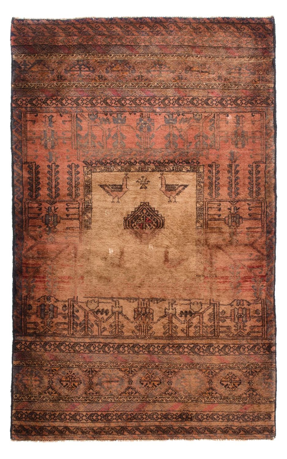 Tappeto Belutsch - 172 x 105 cm - marrone