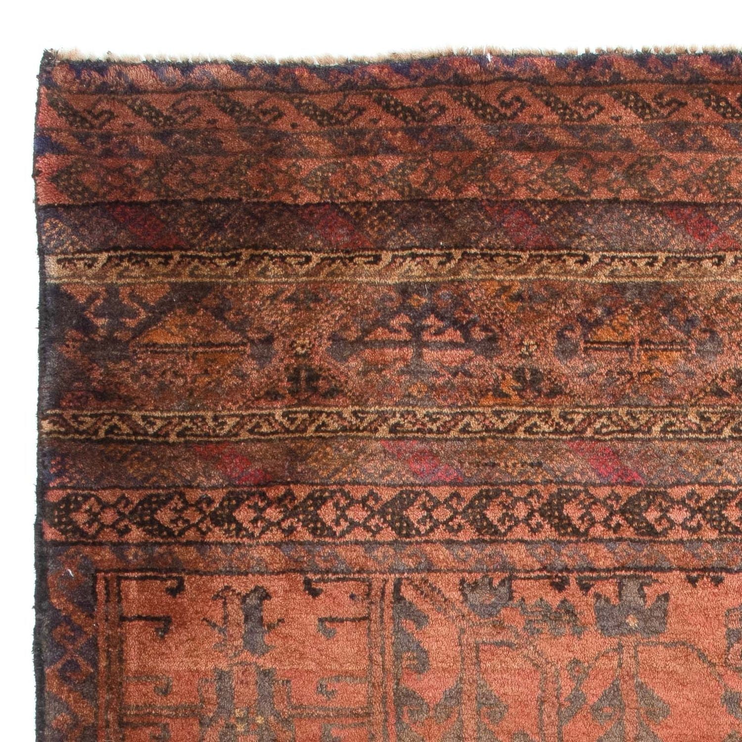 Tappeto Belutsch - 172 x 105 cm - marrone