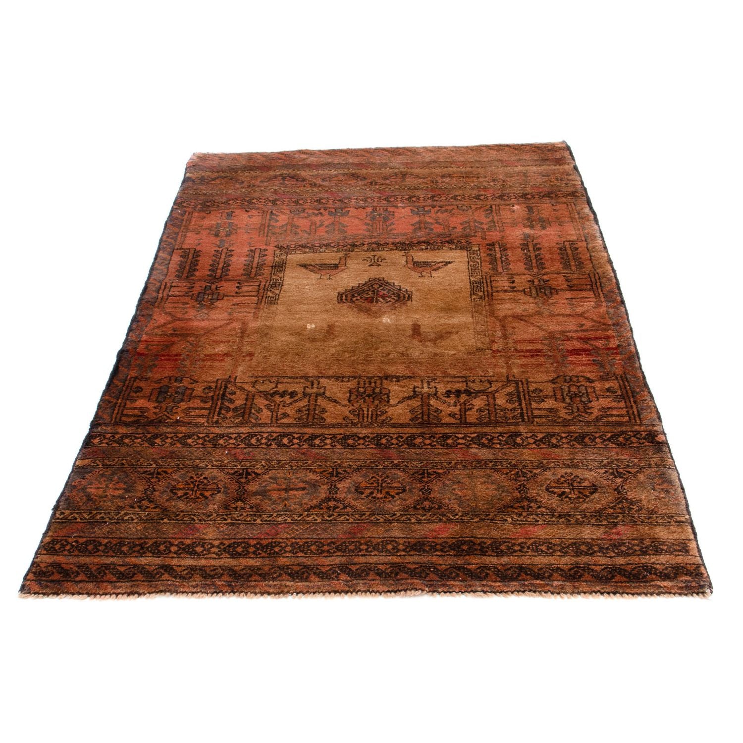 Tappeto Belutsch - 172 x 105 cm - marrone