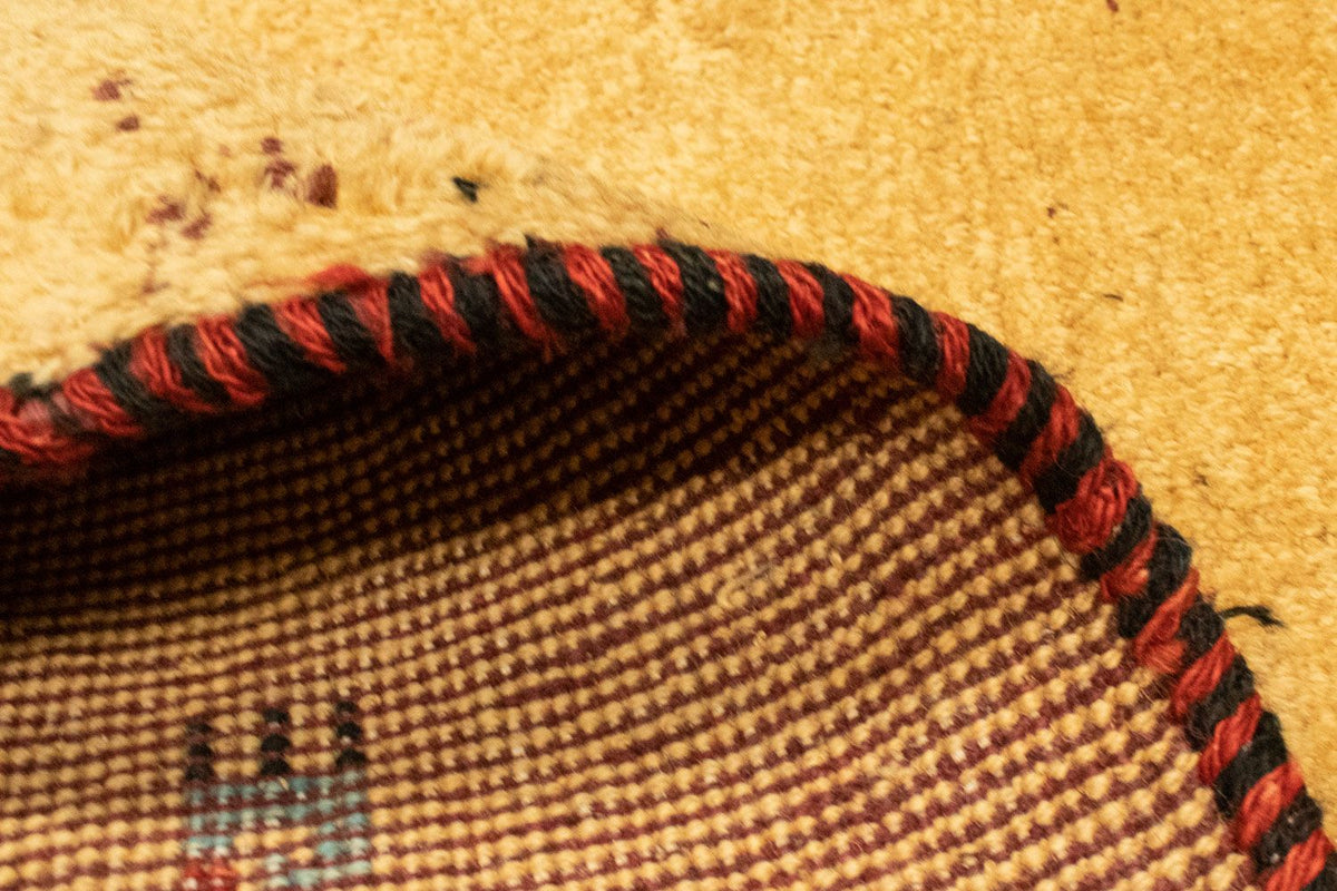 Tappeto Gabbeh - Persero - 170 x 137 cm - oro