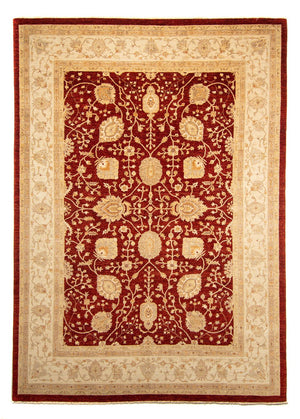 Tappeto Ziegler - 343 x 248 cm - rosso scuro
