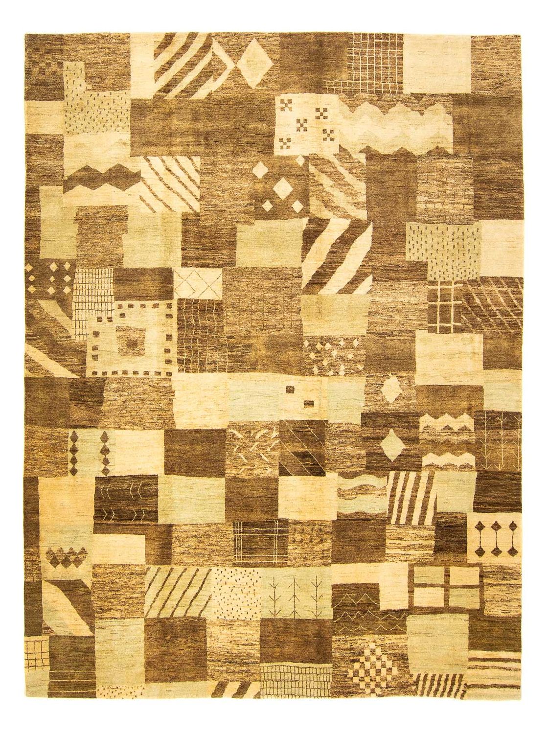 Tappeto Gabbeh - Indus - 307 x 246 cm - multicolore