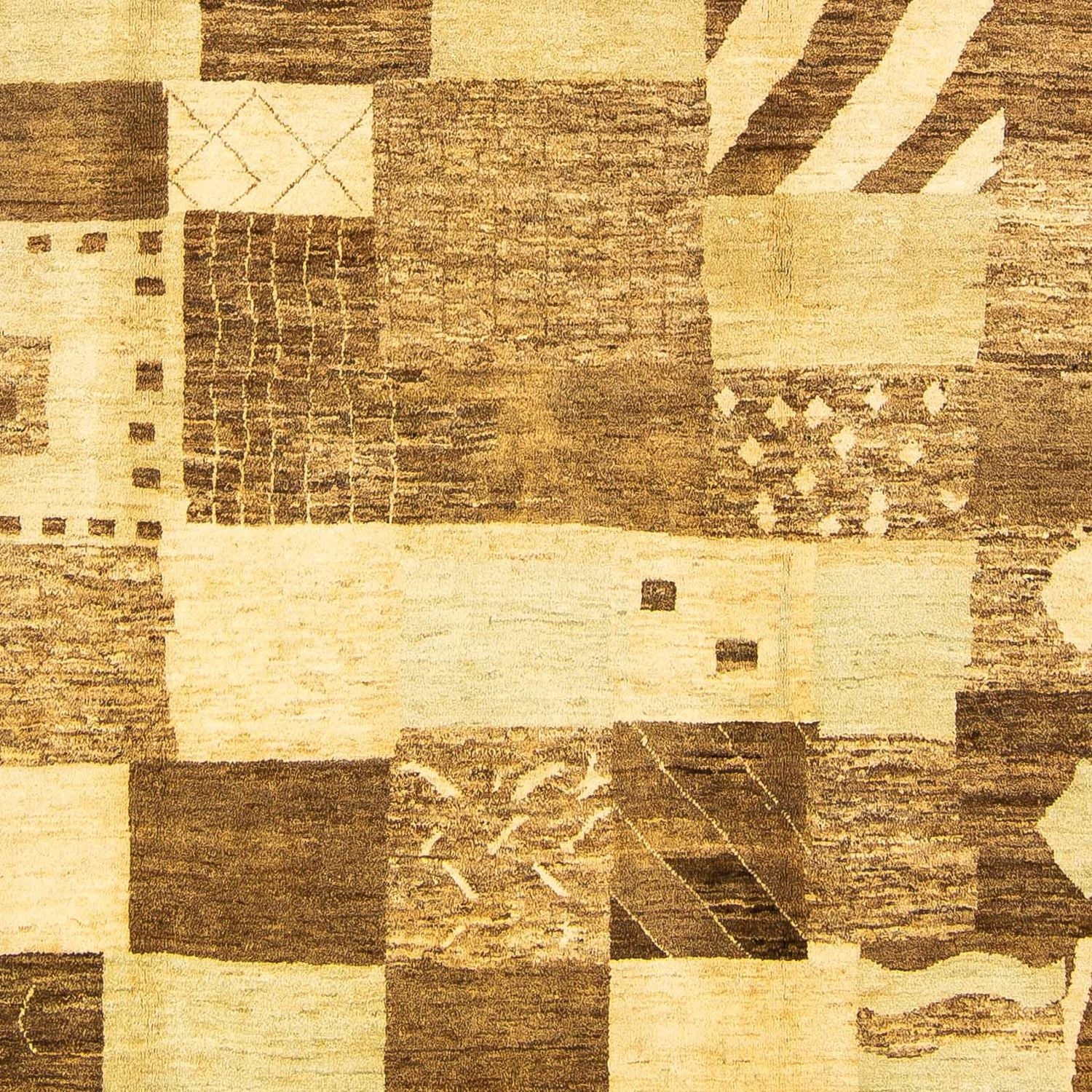 Tappeto Gabbeh - Indus - 307 x 246 cm - multicolore