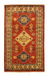 Tappeto Ziegler - Kazak - 154 x 94 cm - ruggine