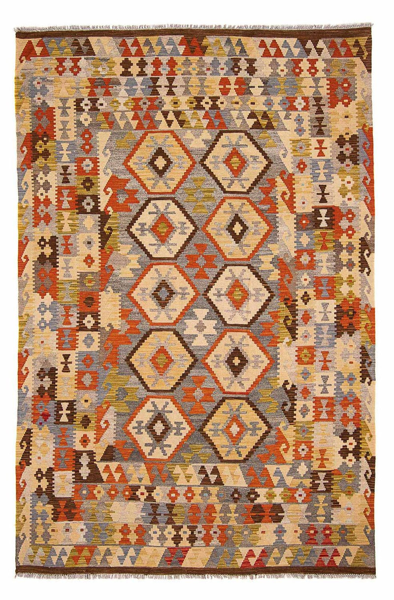 Tappeto Kelim - Splash - 300 x 200 cm - multicolore