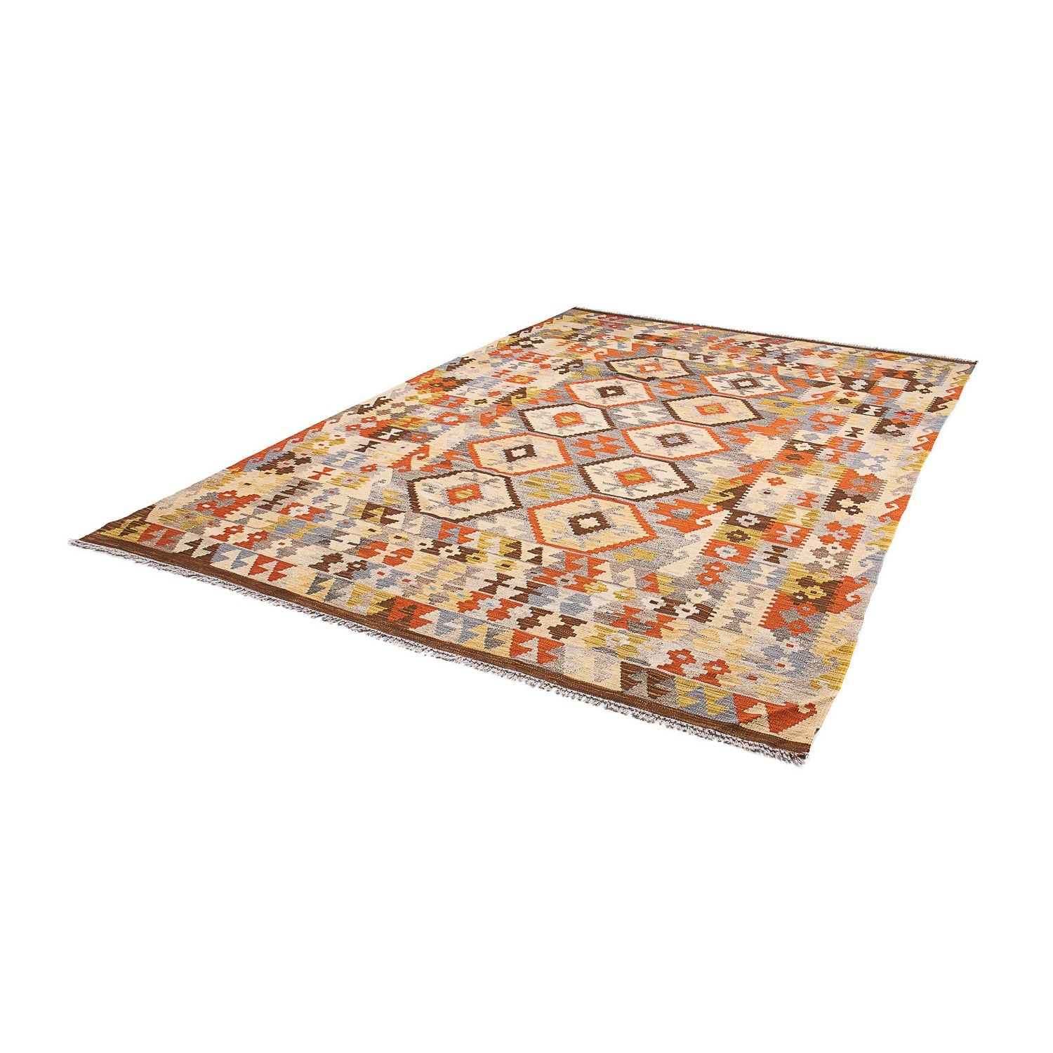 Tappeto Kelim - Splash - 300 x 200 cm - multicolore