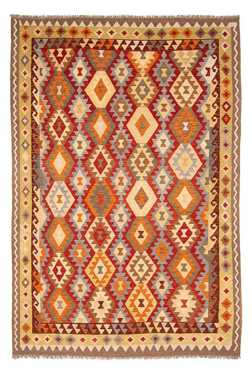 Tappeto Kelim - Splash - 296 x 195 cm - multicolore