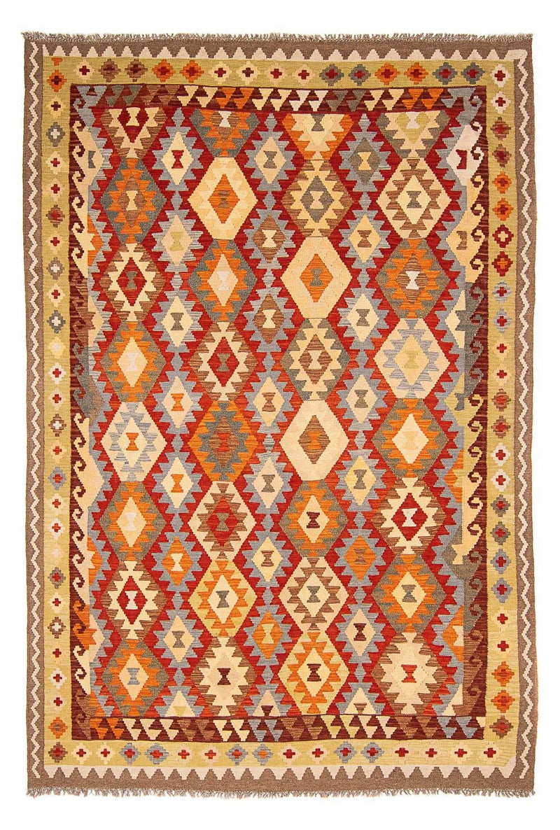 Tappeto Kelim - Splash - 296 x 195 cm - multicolore