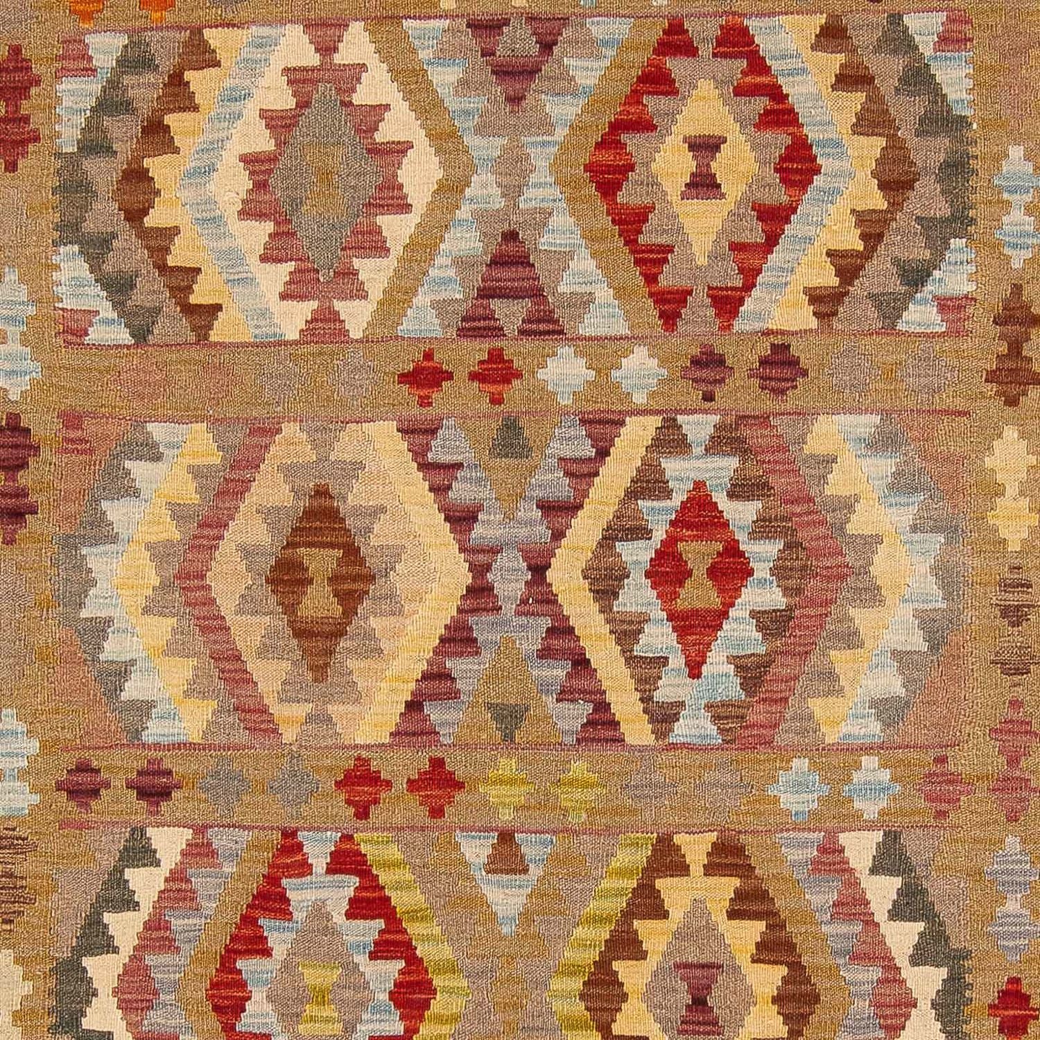 Tappeto Kelim - Splash - 292 x 212 cm - multicolore