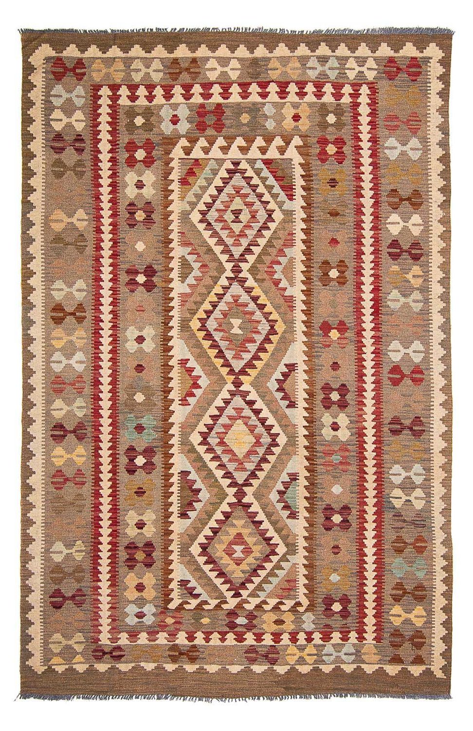 Tappeto Kelim - Splash - 293 x 198 cm - multicolore