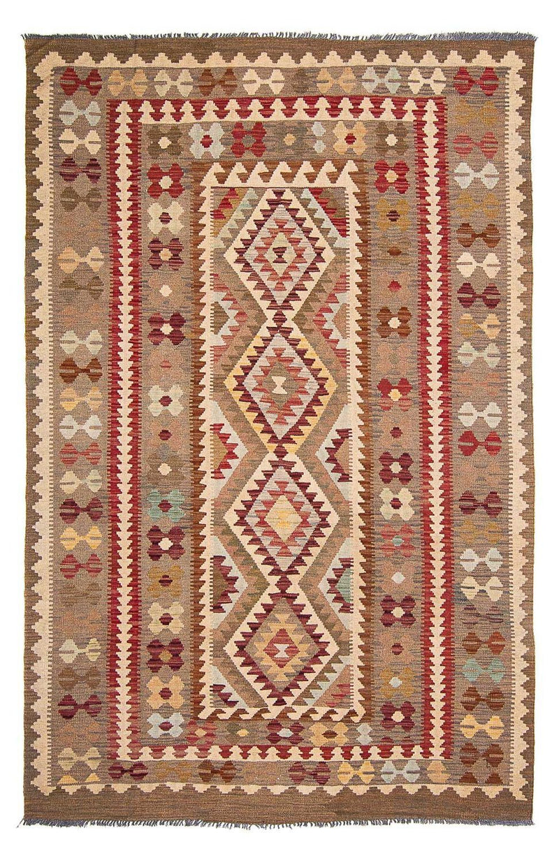 Tappeto Kelim - Splash - 293 x 198 cm - multicolore