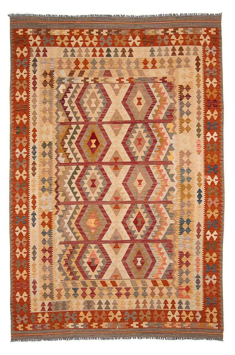 Tappeto Kelim - Splash - 301 x 204 cm - beige