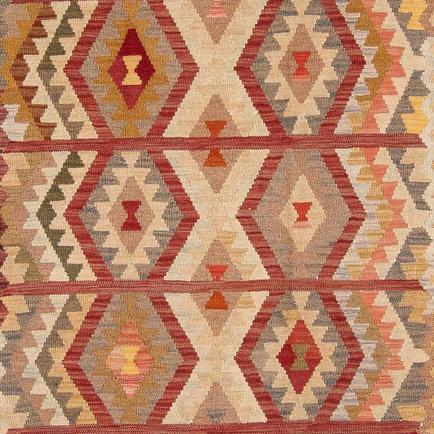Tappeto Kelim - Splash - 301 x 204 cm - beige