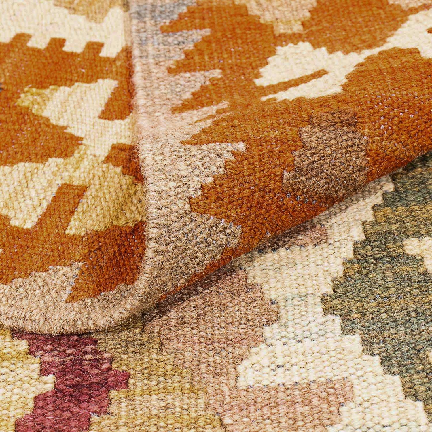 Tappeto Kelim - Splash - 301 x 204 cm - beige