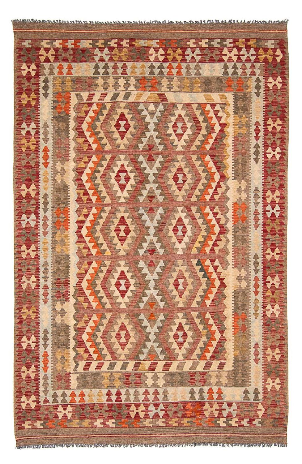 Tappeto Kelim - Splash - 296 x 205 cm - multicolore