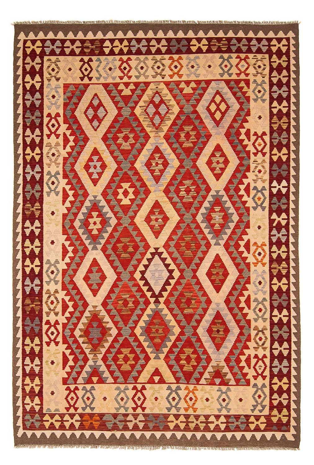 Tappeto Kelim - Splash - 290 x 211 cm - multicolore