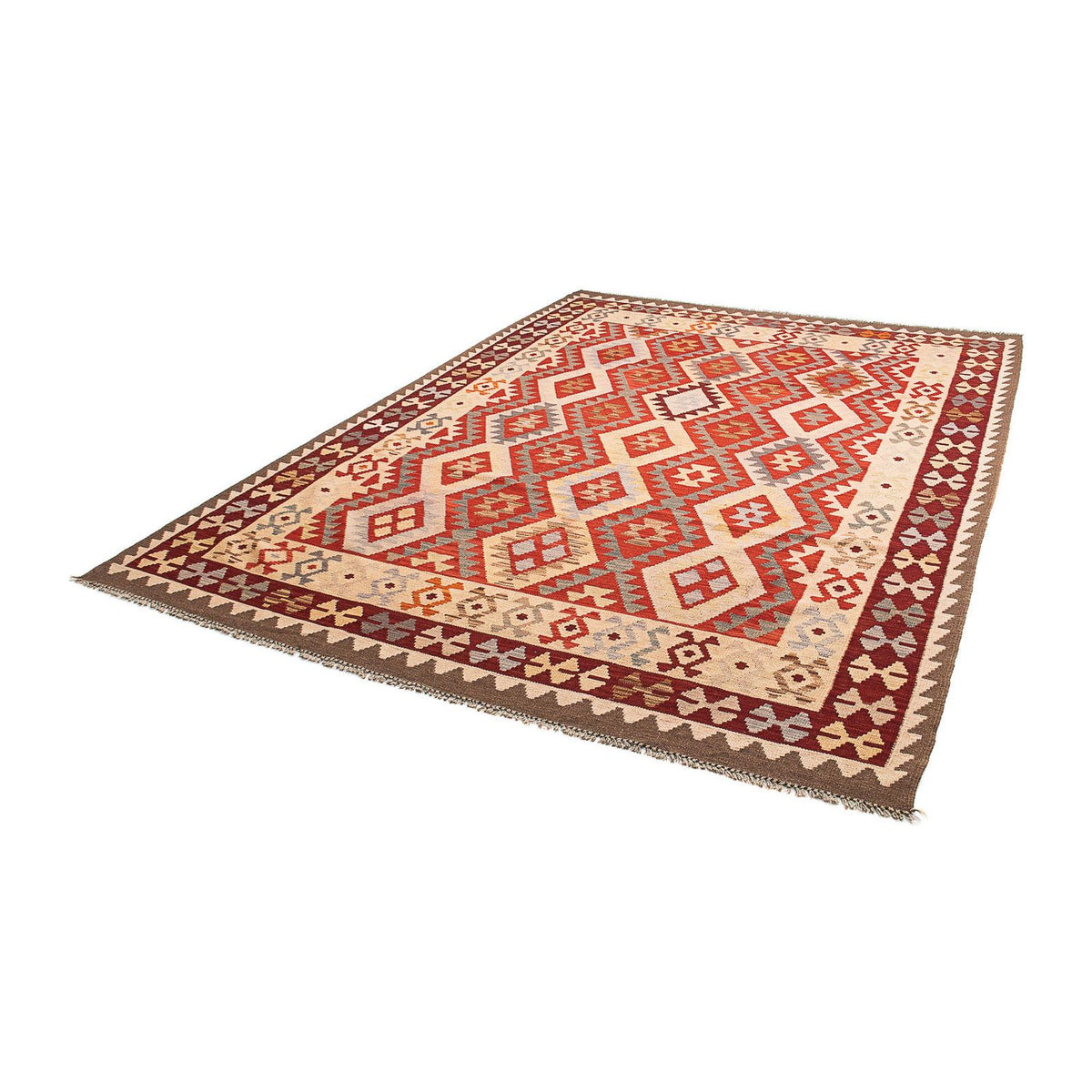 Tappeto Kelim - Splash - 290 x 211 cm - multicolore