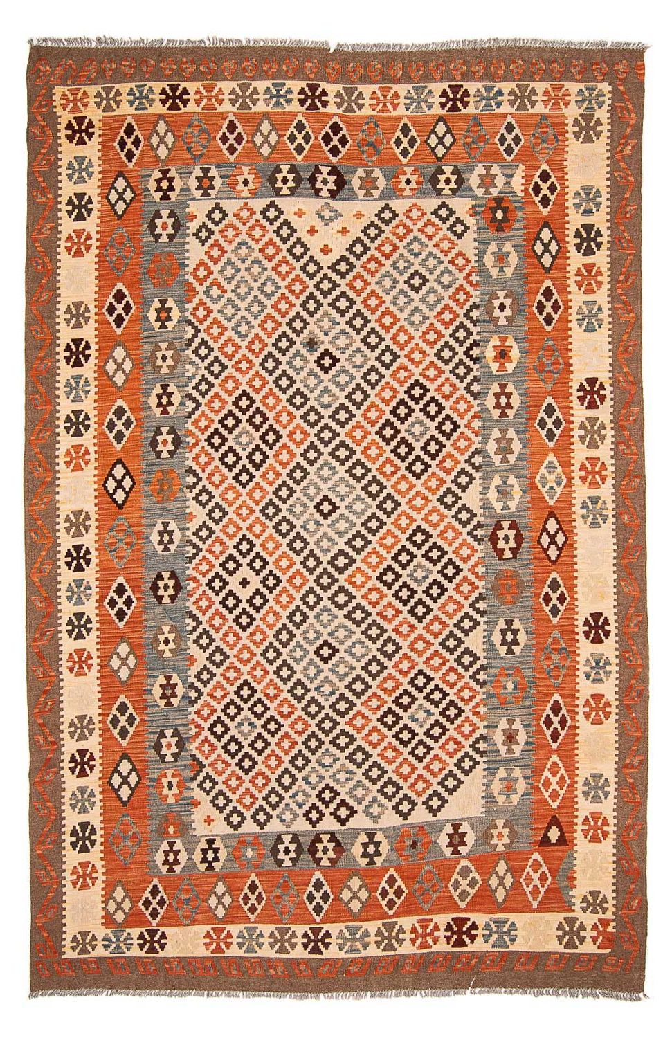 Tappeto Kelim - Splash - 292 x 207 cm - multicolore