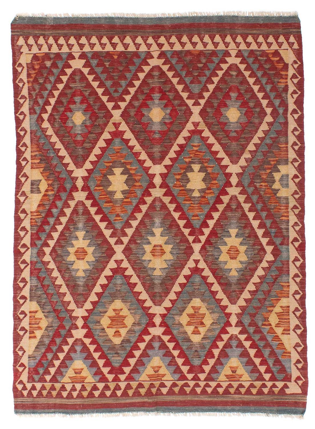 Tappeto Kelim - Orientale - 192 x 136 cm - multicolore