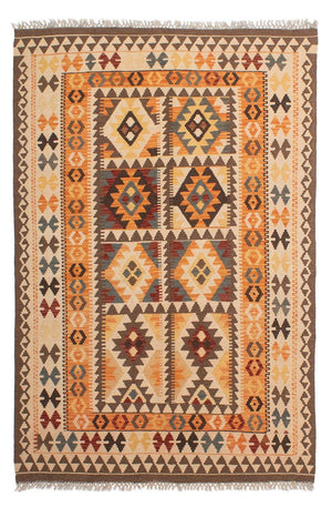 Tappeto Kelim - Splash - 201 x 143 cm - multicolore