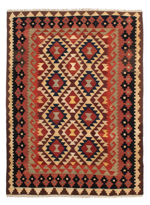 Tappeto Kelim - Splash - 203 x 153 cm - multicolore