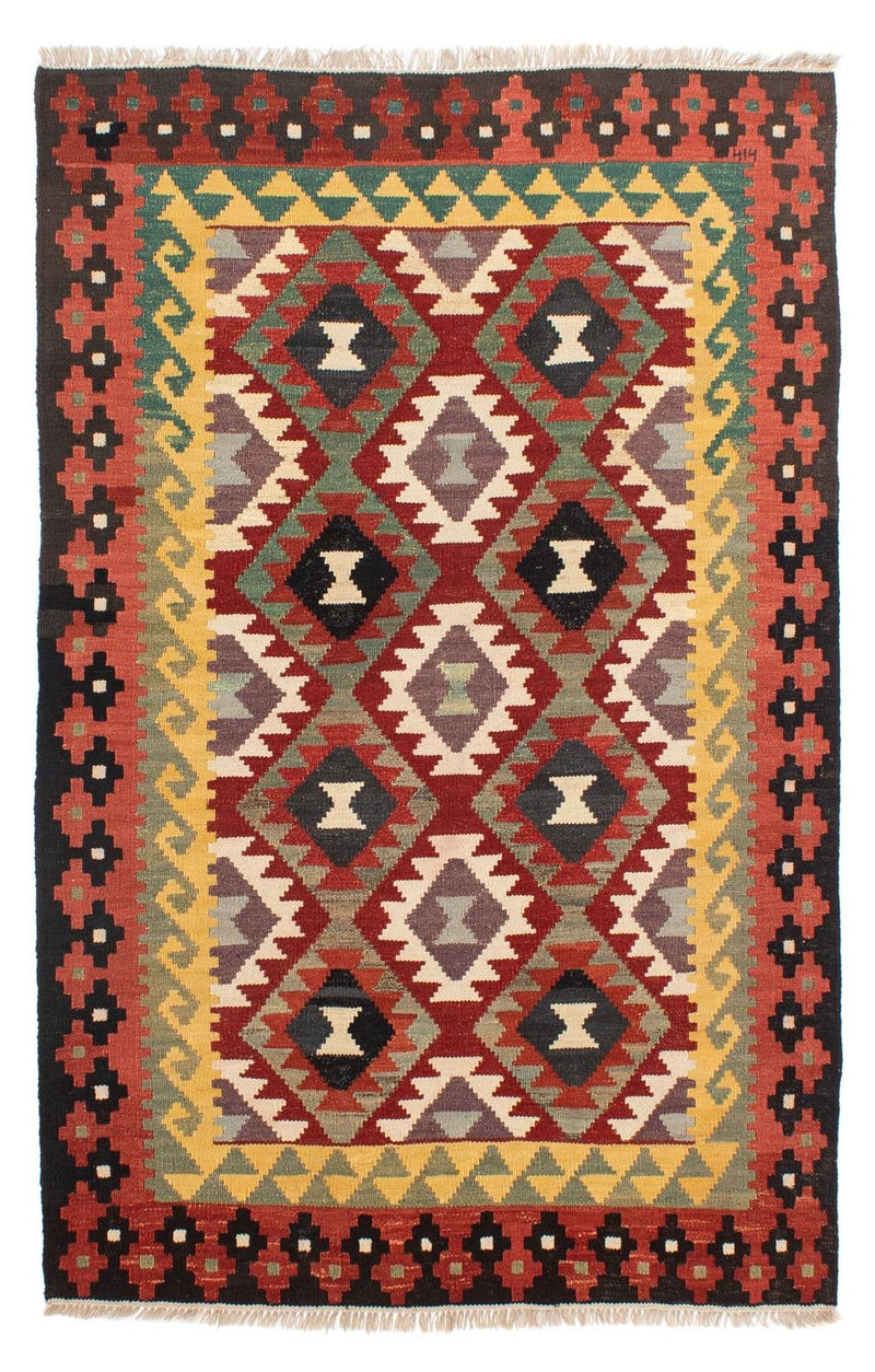 Tappeto Kelim - Splash - 194 x 126 cm - multicolore