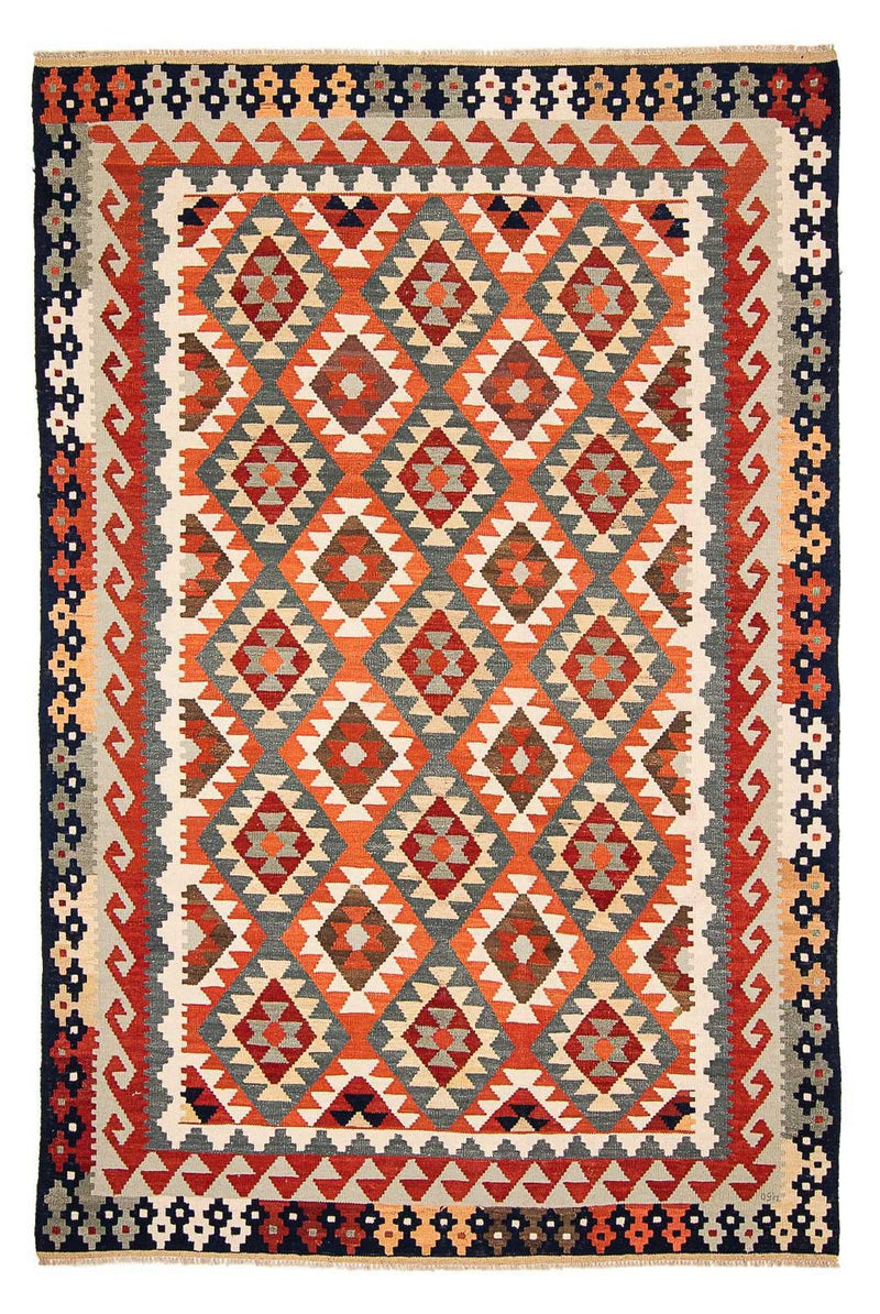 Tappeto Kelim - Splash - 301 x 207 cm - multicolore