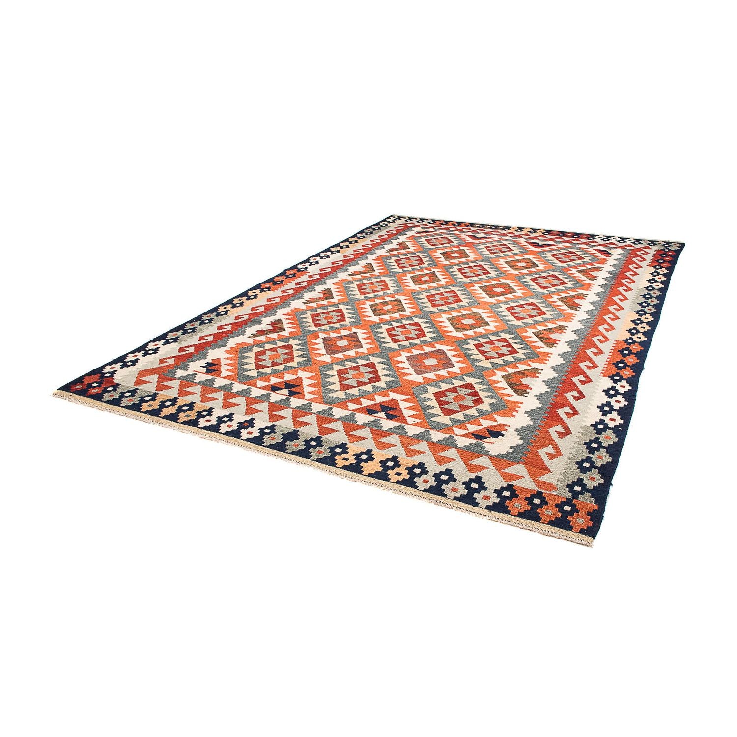 Tappeto Kelim - Splash - 301 x 207 cm - multicolore