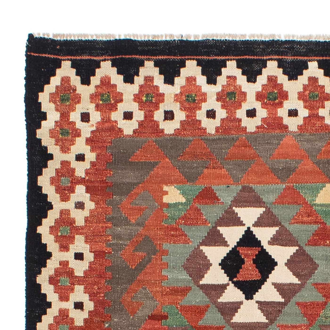 Kilim Maimana Tappeto 196x149cm - Tappeto di lana