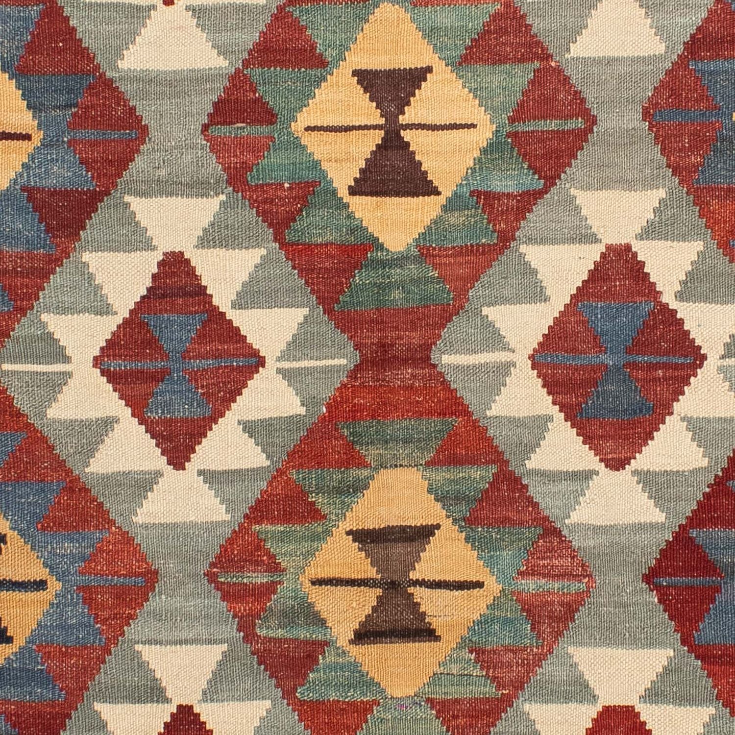 Tappeto Kelim - Splash - 203 x 153 cm - multicolore