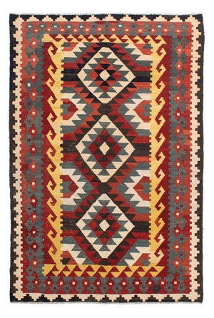 Tappeto Kelim - Splash - 260 x 137 cm - multicolore