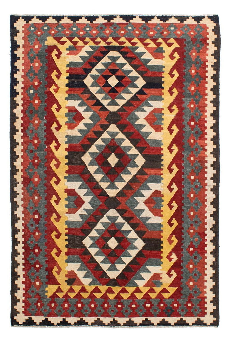 Tappeto Kelim - Splash - 260 x 137 cm - multicolore