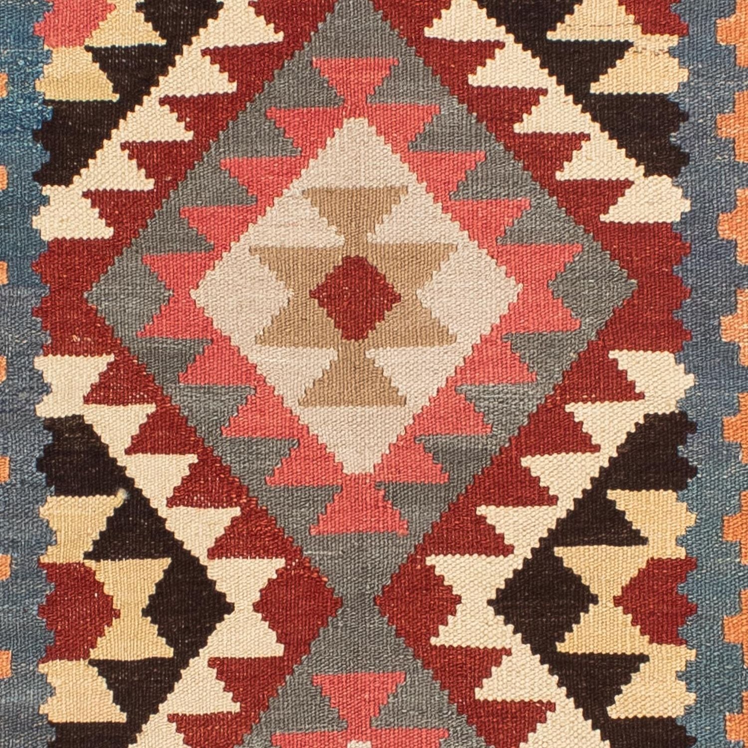 Tappeto Kelim - Splash - 206 x 123 cm - multicolore
