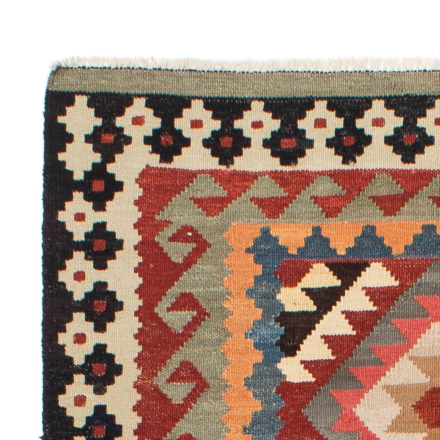 Kilim Maimana Tappeto 206x123cm - Tappeto di lana