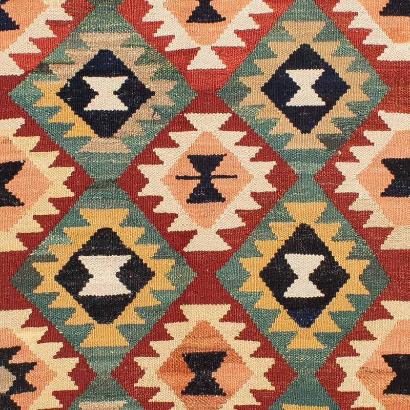 Tappeto Kelim - Splash - 189 x 152 cm - multicolore