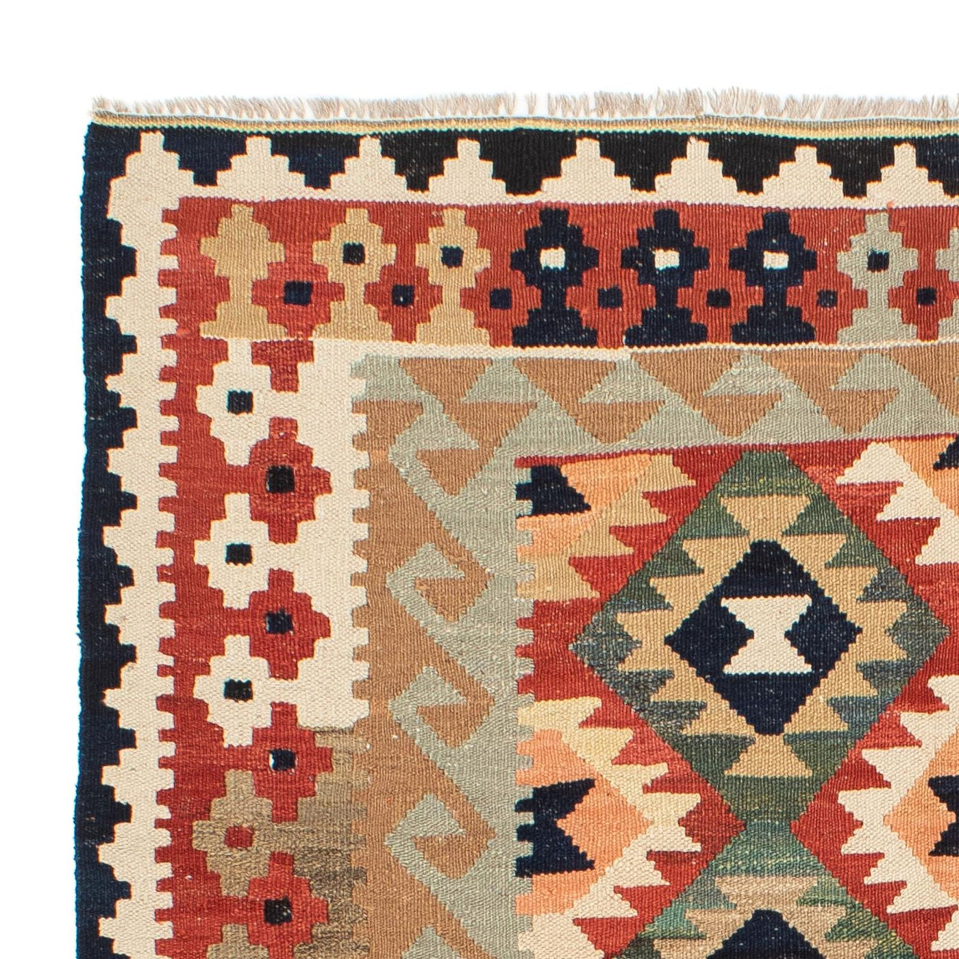 Kilim Maimana Tappeto 189x152cm - Tappeto di lana