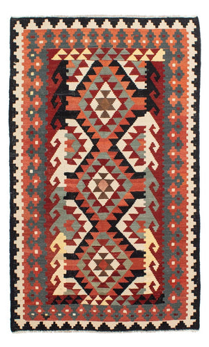 Tappeto Kelim - Splash - 207 x 132 cm - multicolore