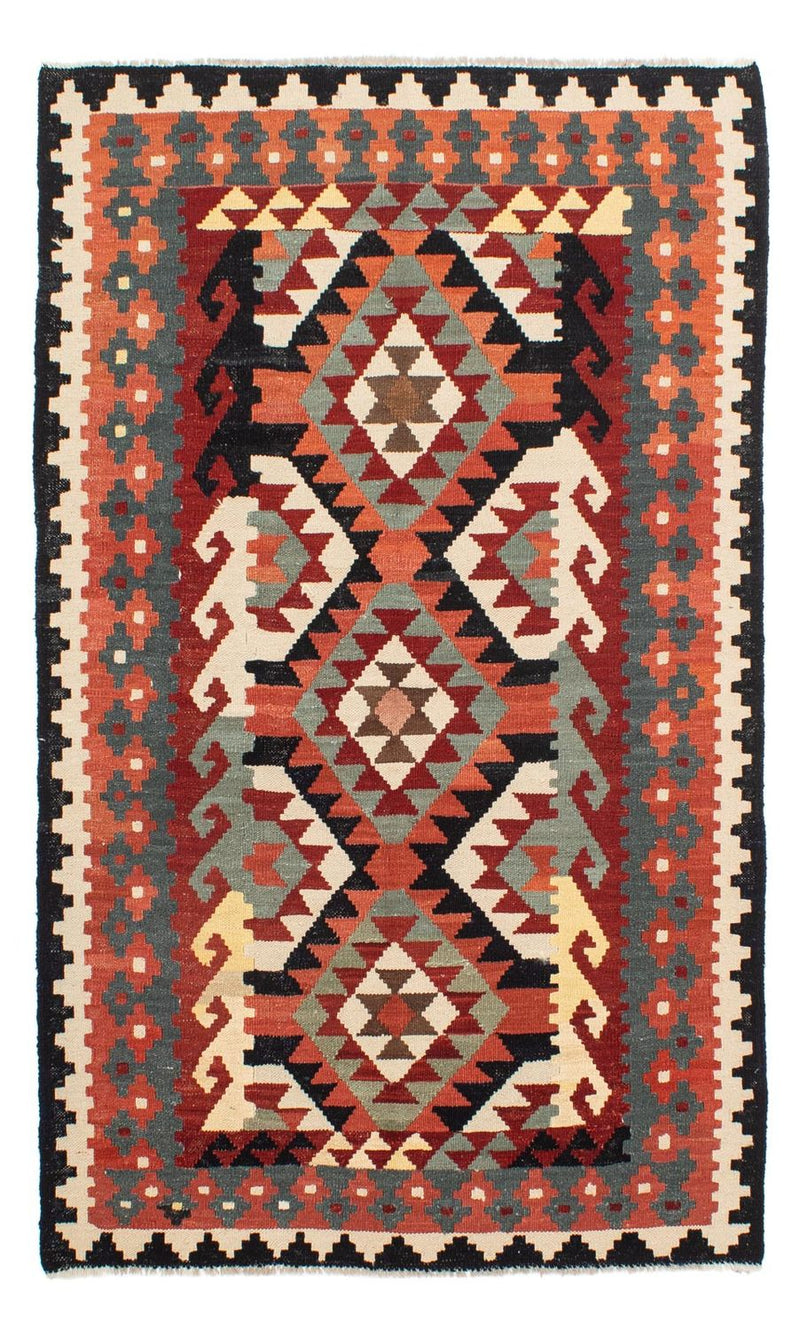 Tappeto Kelim - Splash - 207 x 132 cm - multicolore