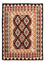Tappeto Kelim - Splash - 202 x 151 cm - multicolore