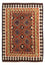 Tappeto Kelim - Splash - 211 x 154 cm - multicolore