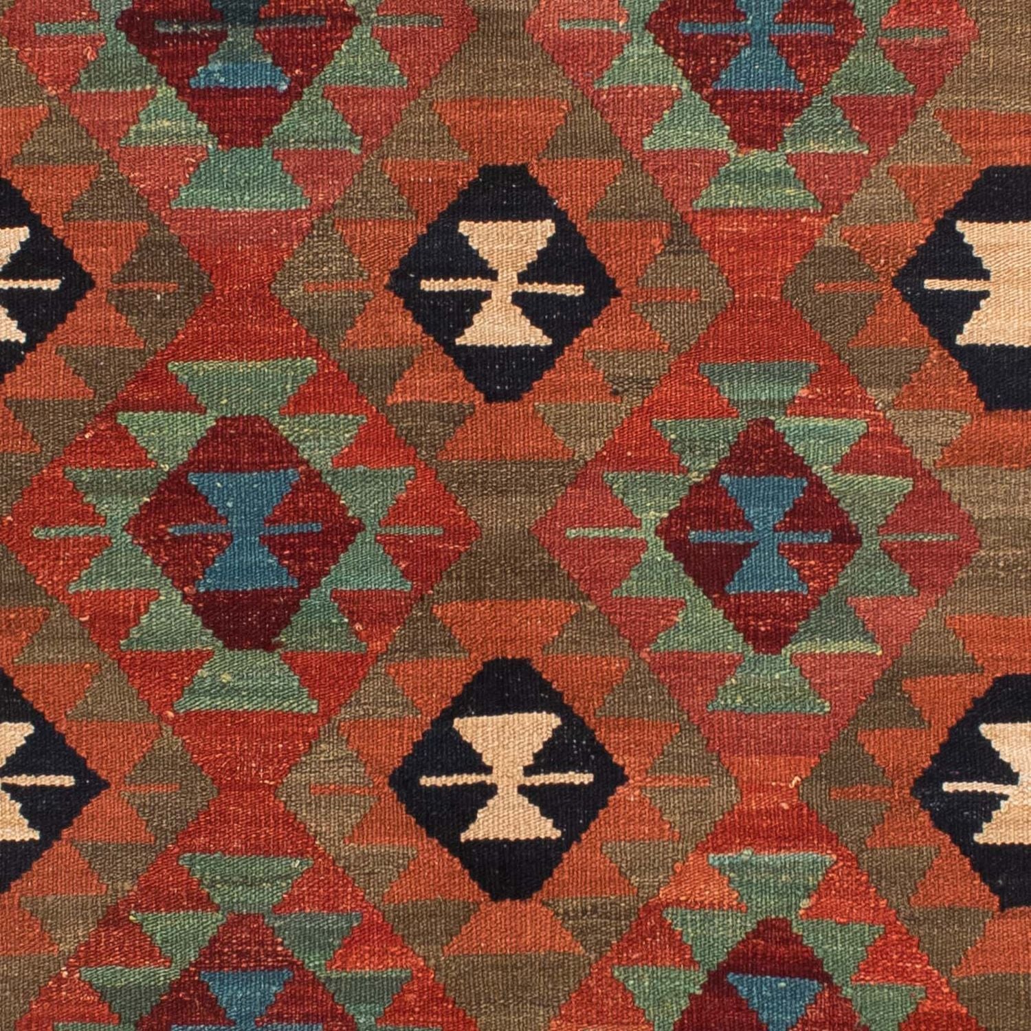 Tappeto Kelim - Splash - 211 x 154 cm - multicolore