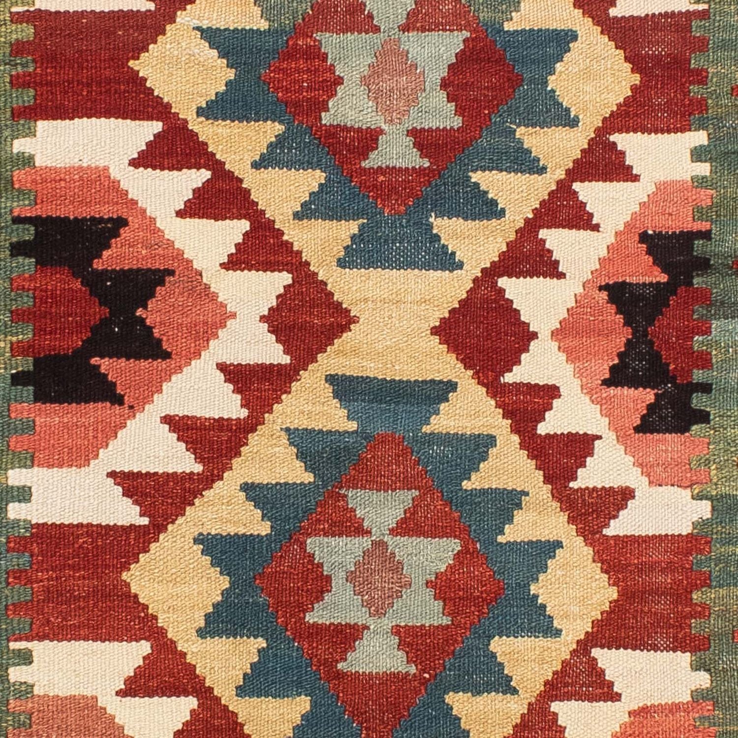 Tappeto corsia Tappeto Kelim - Splash - 224 x 129 cm - multicolore