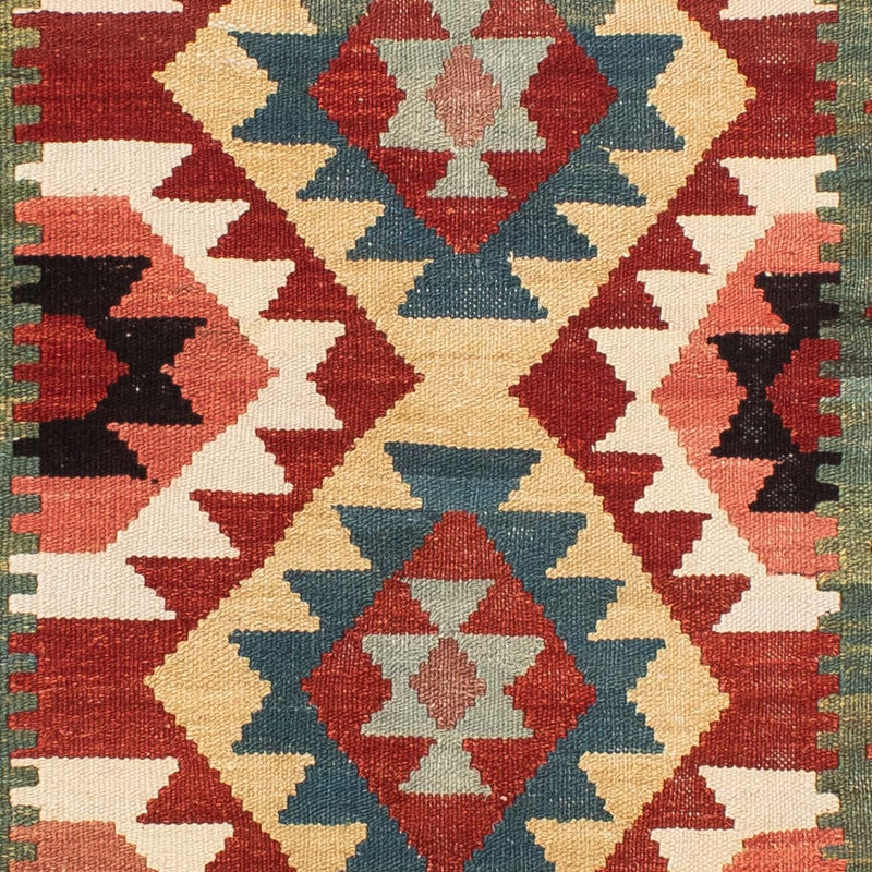Tappeto corsia Tappeto Kelim - Splash - 224 x 129 cm - multicolore