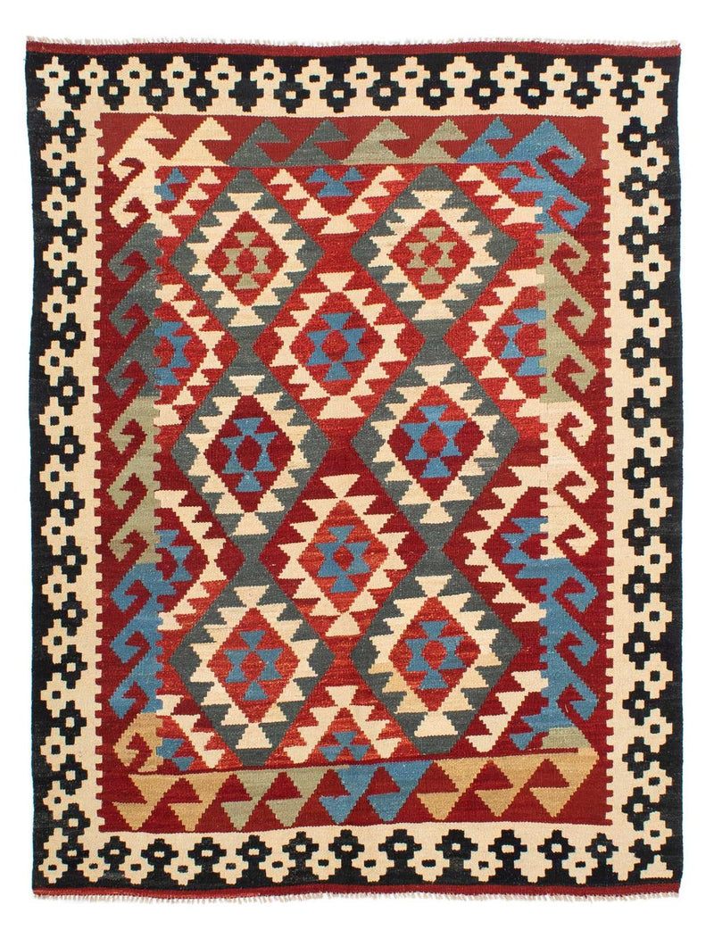 Tappeto Kelim - Splash - 199 x 163 cm - multicolore